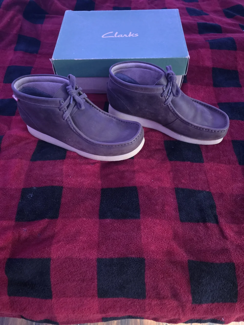 Clarks Stinson Hi Men’s Shoes – Size 10 – Brown